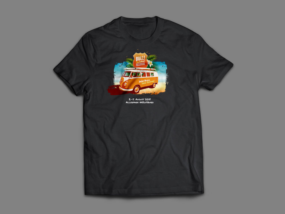 Das neue Bulli Summer Festival Event T-Shirt